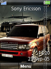 Range Rover 05 es el tema de pantalla