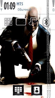 Hitman 10 theme screenshot