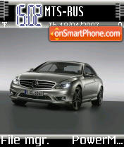 Mercedes Benz 01 theme screenshot