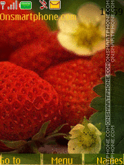 Strawberry theme screenshot