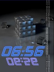 Capture d'écran Cube swf thème