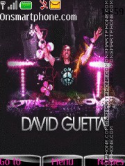 Скриншот темы David guetta