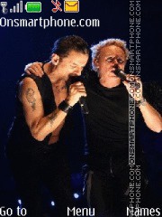 Скриншот темы Depeche Mode 03