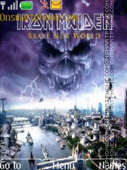 Iron Maiden Braw New World 2000 tema screenshot