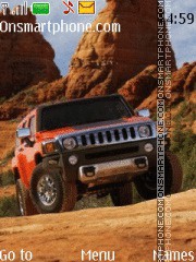 Скриншот темы Hummer H3 04