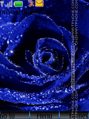 Скриншот темы Blue Rose