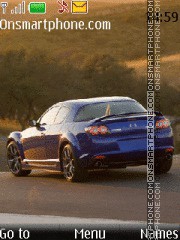 Скриншот темы Mazda RX8 2011