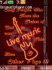 Скриншот темы Music Is Life 04