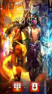 Naruto Vs Sasuke 08 theme screenshot