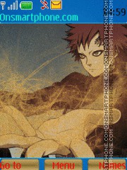 Скриншот темы Gaara Kage