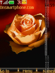 Tea rose theme screenshot