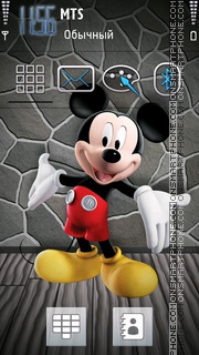 Mickey Mouse 16 theme screenshot