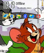 Скриншот темы Tom Jerry V3