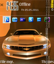 Скриншот темы Chevrolet 02