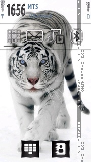Capture d'écran White Tiger 15 thème