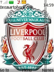 Liverpool Club tema screenshot