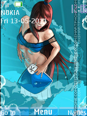 Hot Mizukage theme screenshot