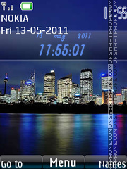 N97 City Style Menu theme screenshot