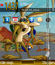 Coyote 01 tema screenshot