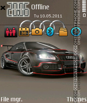 Capture d'écran Audi Br thème