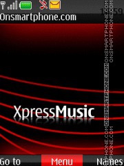 Скриншот темы Xpress Muzik 01