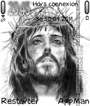 Jesus Christ tema screenshot