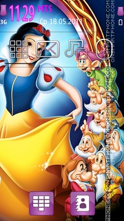 Snow White 03 theme screenshot