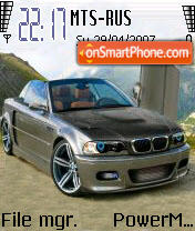 Bmw 02 tema screenshot