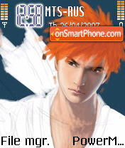 Bleach Ichigo 01 tema screenshot