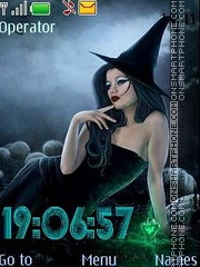 Gothic style_swf tema screenshot