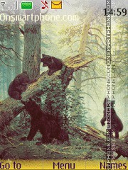 Скриншот темы Shishkin 01