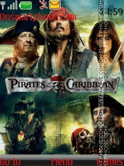 Pirates 4 tema screenshot