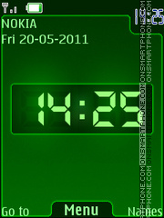 Capture d'écran Android Digital thème