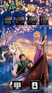 Tangled 01 theme screenshot