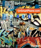 Grafity tema screenshot