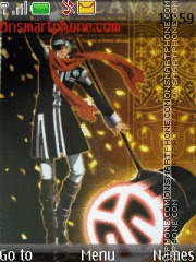 Скриншот темы D.Gray Man Lavi