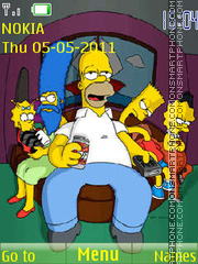 The Simpsons 12 es el tema de pantalla