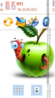 Apple death tema screenshot