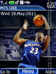 Michael Jordan 5-6 th theme screenshot