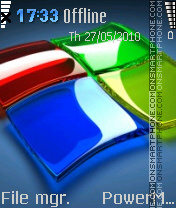 Windows7 10 theme screenshot