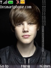 Скриншот темы Justin Bieber 05