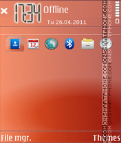 Red Classsic tema screenshot