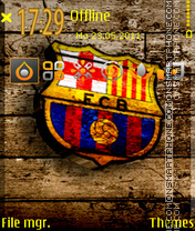 Capture d'écran Barcellona Fc 01 thème