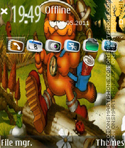 Garfield 4 theme screenshot
