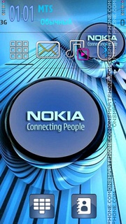 Nokia Dual Mode tema screenshot