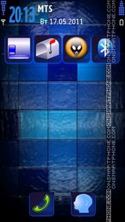 Blue Matter S60 theme screenshot