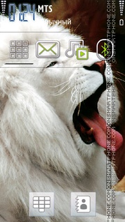 White Lion 02 tema screenshot
