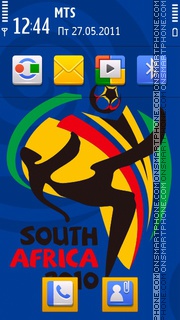 Fifa Worldcup 2010 tema screenshot