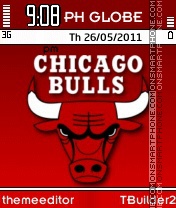 Chicago Bulls Theme tema screenshot