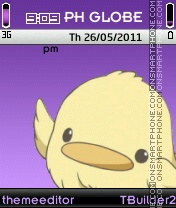 Hibird Theme es el tema de pantalla